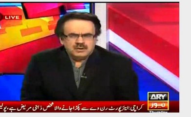 Dr Shahid Masood shares an plan of trying to Assassinate Governer Sindh