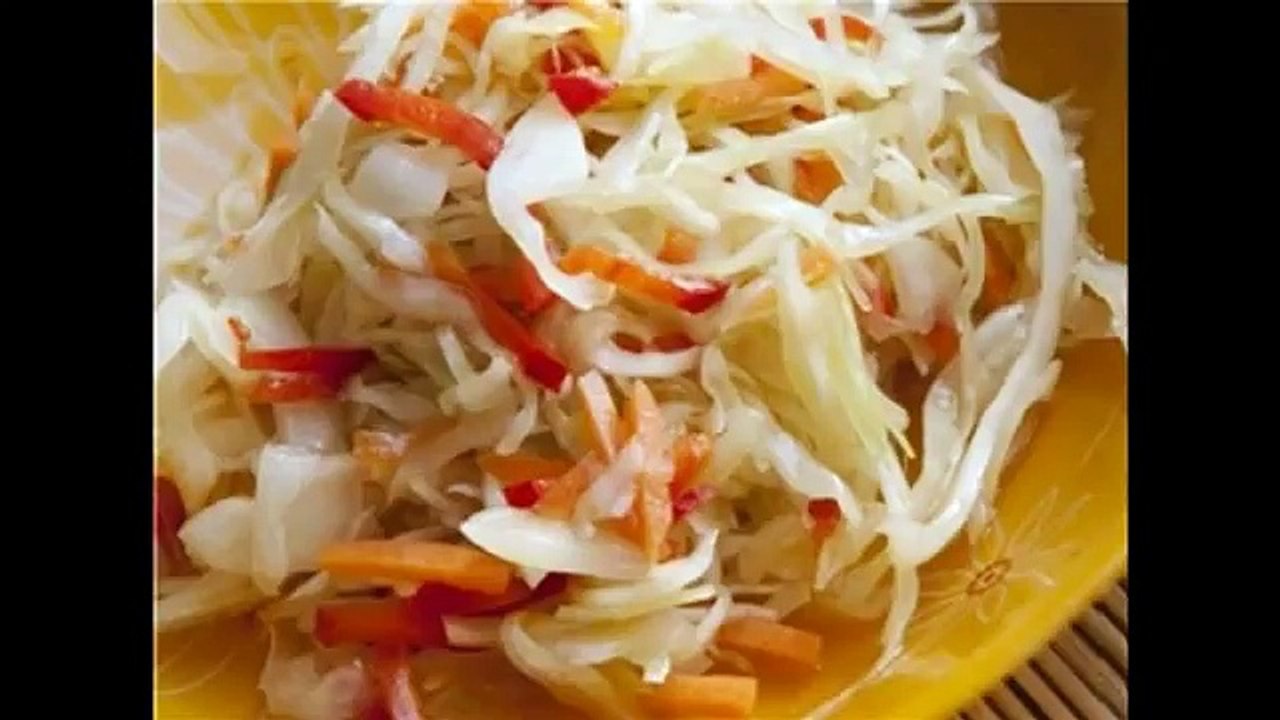 Маринованная молодая капуста