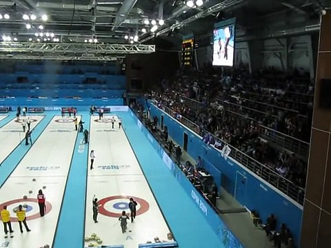 НОВОСТИ КЕРЛИНГ Женщины Россия Япония 12 02 2014 СОЧИ