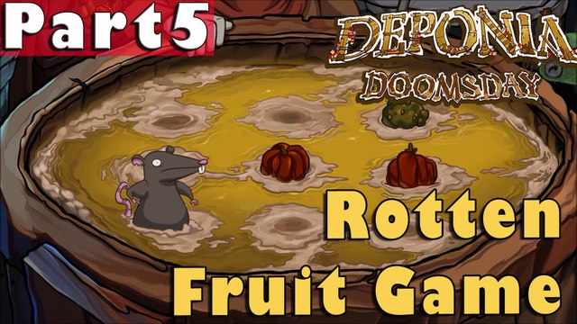 #5| Deponia Doomsday Gameplay Guide | Rotten Fruit Game | PC Full Walkthrough