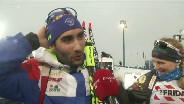 Biathlon - ChM : Fourcade «Ne pas décevoir»