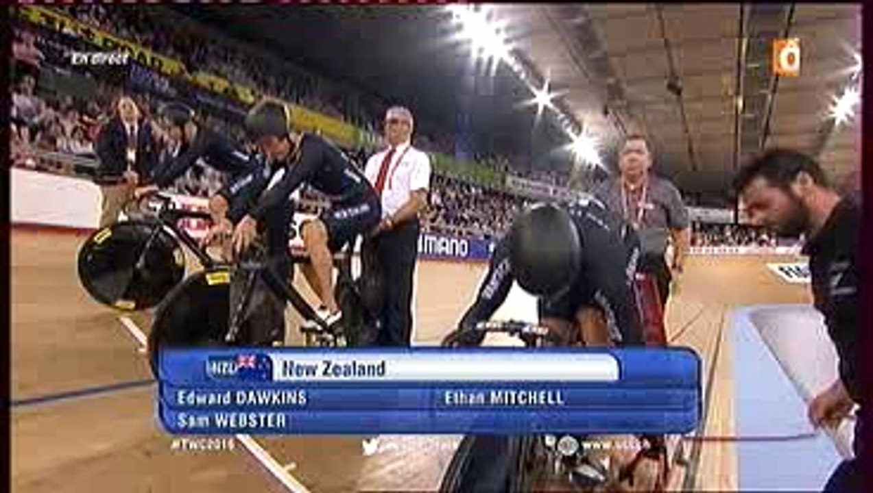 Mondiaux sur piste 2016 Vitesse par équipe hommes