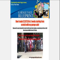 Garage Sale Blueprint Video Course — New Mexico Veterans