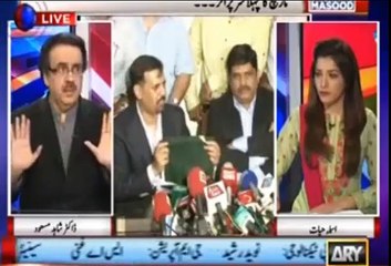 London (Altaf Hussain) back foot per hai - Dr Shahid Masood