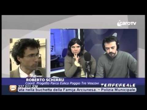 Icaro Tv. Parco eolico a Poggio Tre Vescovi, parla il coordinatore del progetto