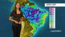 Confira o acumulado de chuva para os próximos dias no Brasil