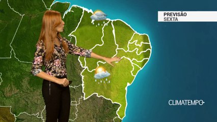 Previsão Nordeste - Umidade aumenta na Região