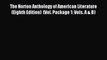 Download The Norton Anthology of American Literature (Eighth Edition)  (Vol. Package 1: Vols.