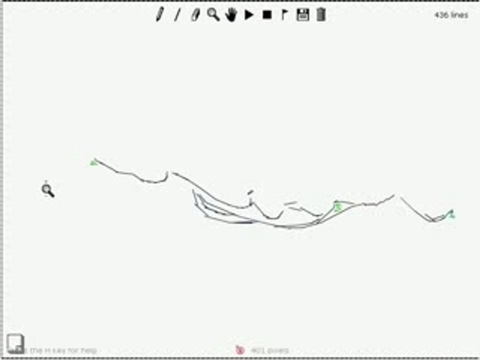 une autre aventure de linerider