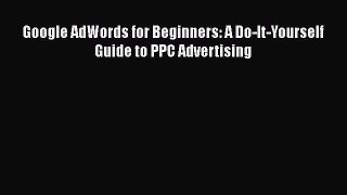 Download Google AdWords for Beginners: A Do-It-Yourself Guide to PPC Advertising  EBook
