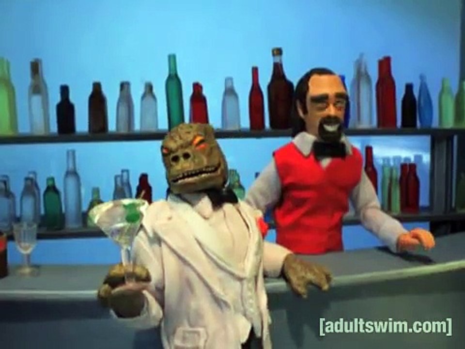 Dengar on the Elevator  Robot Chicken  Adult Swim