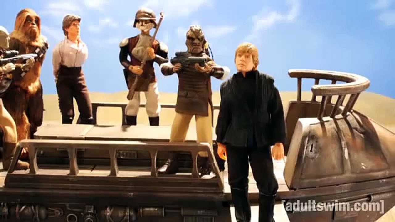 Fett Defeated  Robot Chicken  Adult Swim