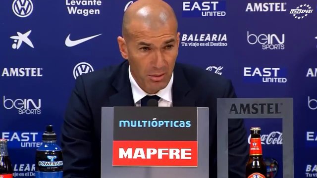 Liga - Zidane (Real Madrid): Ces trois points, nous les avons obtenus grâce à nos efforts