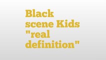 Black scene Kids 