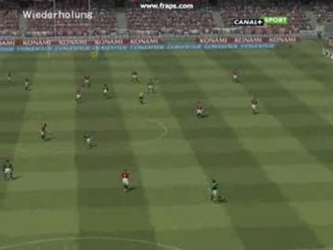 But de Saha a pes6 demi-volée magic!!!!!