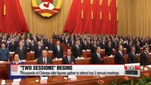 China's ruling elites gather for top two annual meetings
