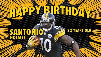 Happy 32nd Birthday Santonio Holmes
