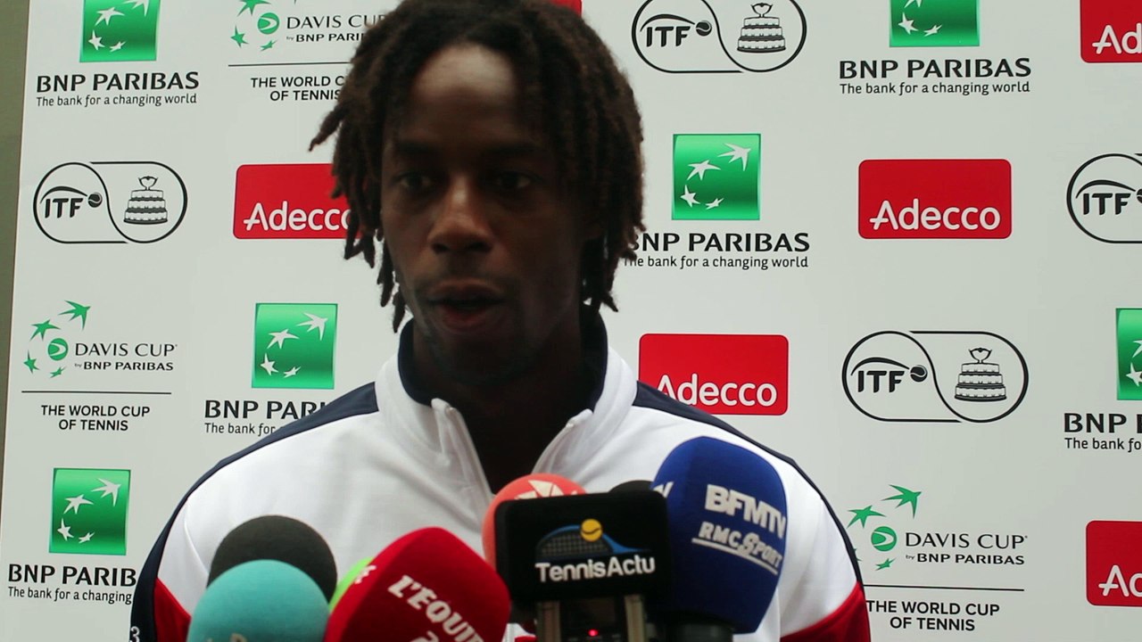 Coupe Davis 2016 - Gaël Monfils : "Inspirer la relève en Guadeloupe"