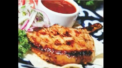 Свиной шашлык на косточке