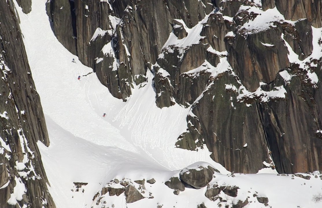 Luc Alphand Visits Aurelien Ducroz's Home Mountain To Ski An...