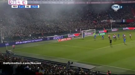 1-0 Henriksen M. (Own goal) HD - Feyenoord 1-0 Alkmaar - 03-03-2016