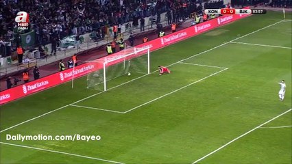 Alban Meha Goal HD - Konyaspor 1-0 Besiktas - 03-03-2016