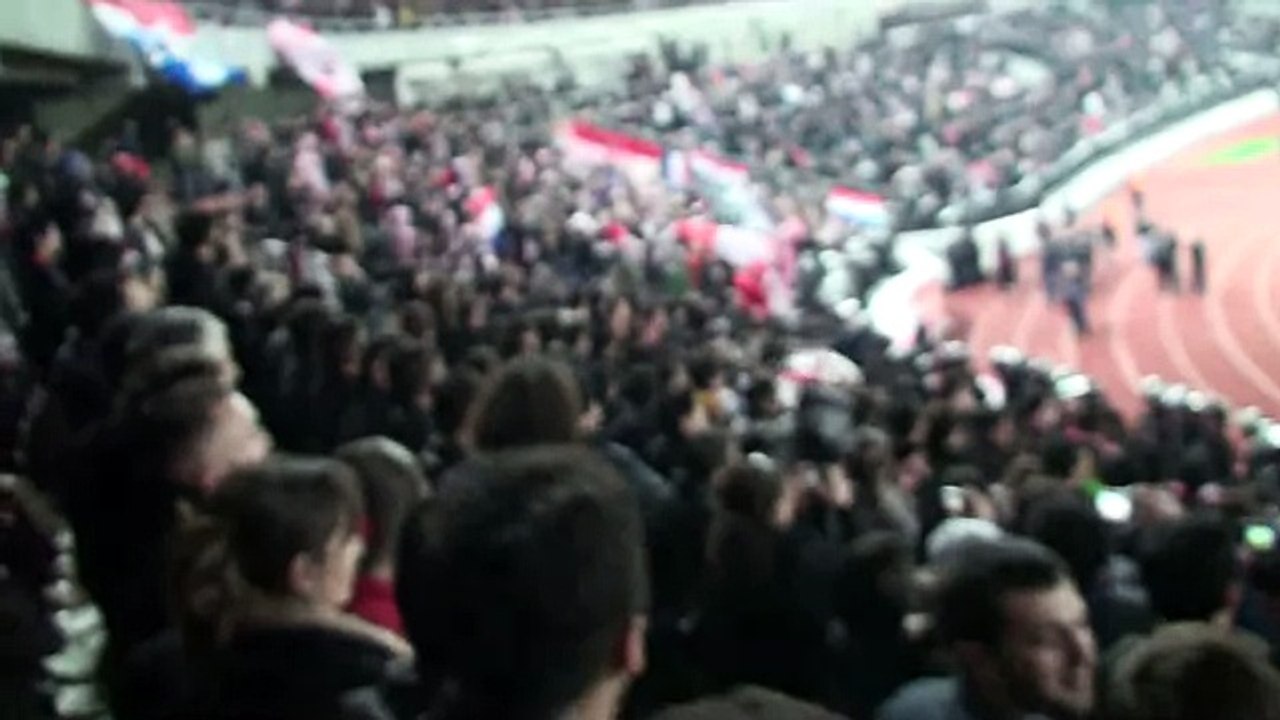 26.03.2011.GEORGIA-CROATIA. croatian national anthem