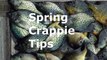 Best ever Crappie Fishing Video on spawning black and white crappie by WillCFish Tips and