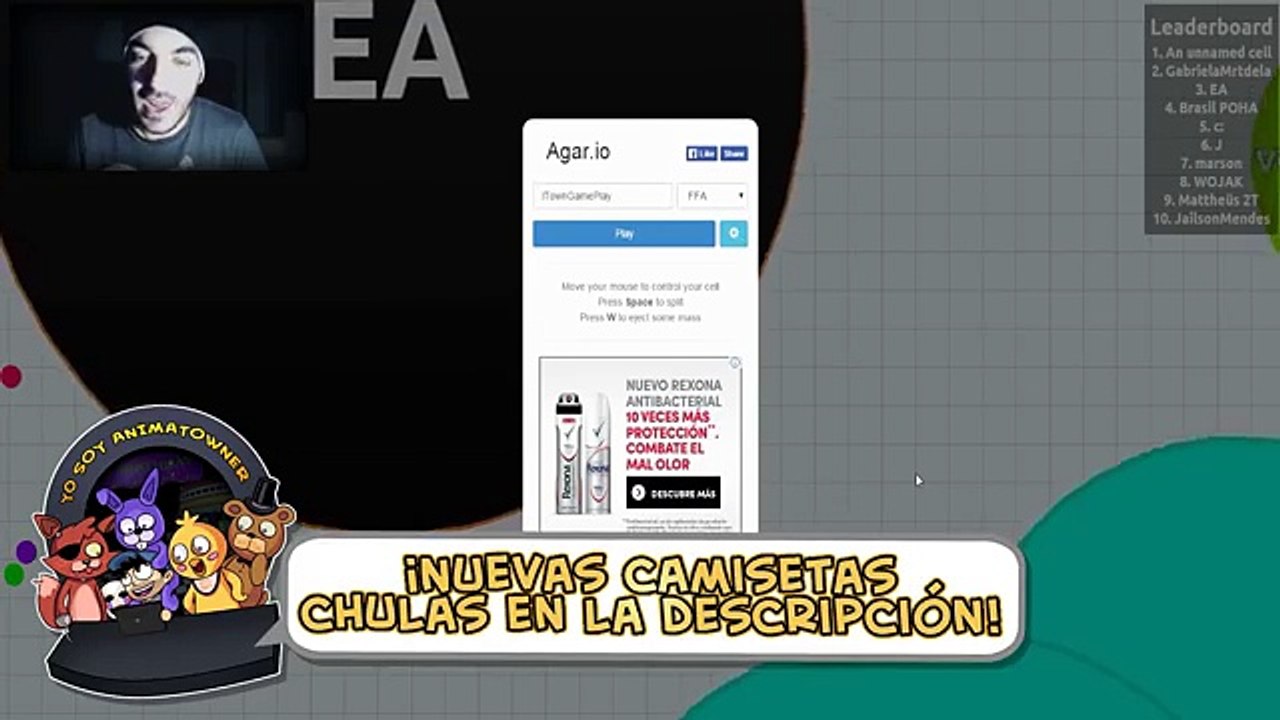 EL JUEGO MÁS ADICTIVO DEL MUNDO - "AGAR.IO" | iTownGamePlay ( Agario ) (FULL HD)