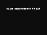 Read H.D. and Sapphic Modernism 1910-1950 PDF Free