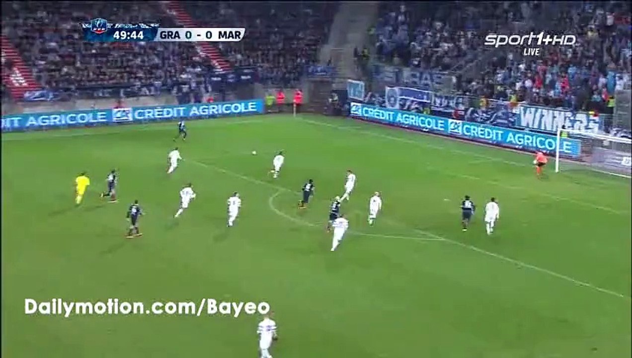 Michy Batshuayi Goal HD - Granville 0-1 Marseille - 03-03-2016