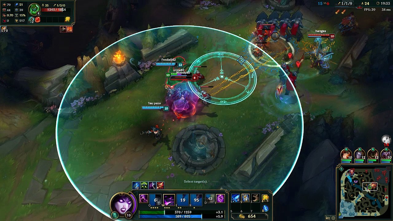 League of Legends urmarel as morgana Ranked 03.03.2016