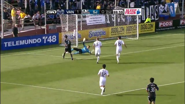 Chris Wondolowski Goal vs. Vancouver Whitecaps FC April 7, 2012