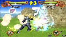 NARUTO SHIPPUDEN Ultimate Ninja 4 - Sakura VS Kakashi