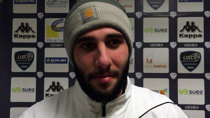 Réaction de Jordan Camarero après Creteil/Nantes