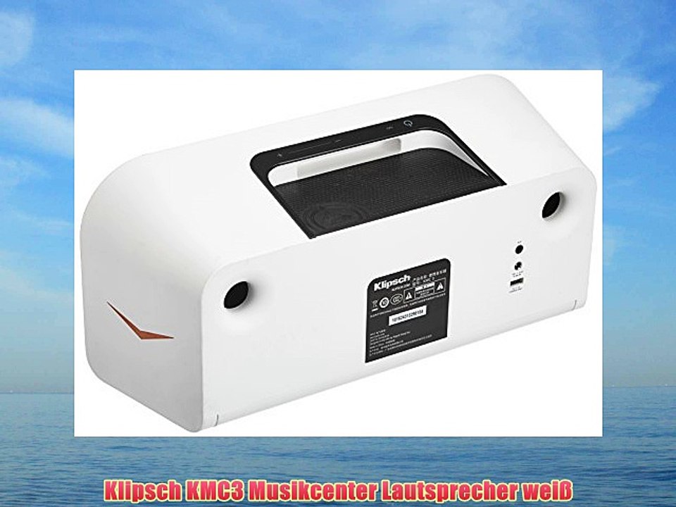 Klipsch KMC3 Musikcenter Lautsprecher wei?