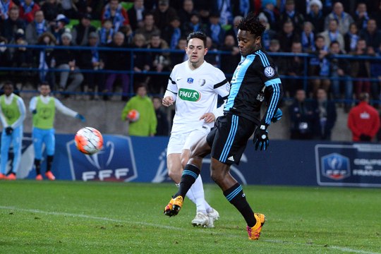 Granville 0-1 OM : le but de Michy Batshuayi (50e)
