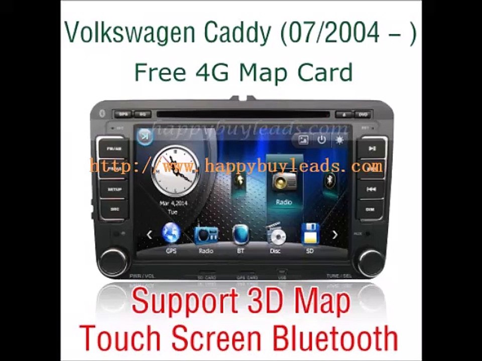 Volkswagen Caddy Car Audio System DVD GPS Navig...