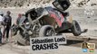 Loeb crashes on stage 8 but finishes  - Dakar 2016