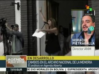 Pietragalla: ANM es patrimonio de DDHH de las ONG no de un partido