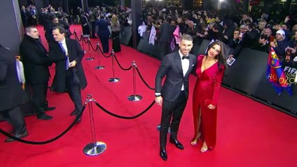 Sergio Ramos and Paul Pogba on Red Carpet at FIFA Ballon d'Or 2015