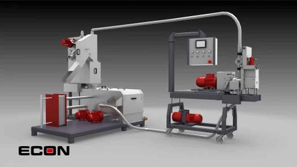 ECON Su Altı Kesim Makinesi, Kafadan Kesme - POLMAK PLASTIK