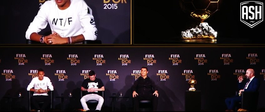 Cristiano Ronaldo - I would like to have Messi's left foot FIFA Ballon d'Or 2015