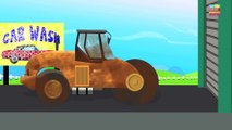 KZKCARTOON TV-Road Roller Wash - Car Wash