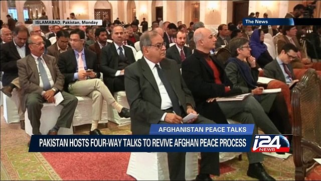 Pakistan hosts 4-way talks to revive Afghan peace process
