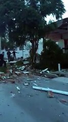 منذ لحظات انفجار منزل في المنزاه الخامس اللطف يا ربي