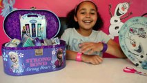 DISNEY FROZEN SURPRISE TOY BOX - FROZEN MAKEUP BOX - ELSA SINGING DOLL | Toys AndMe