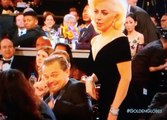 Leonardo DiCaprio vs Lady Gaga (Golden Globes 2016)