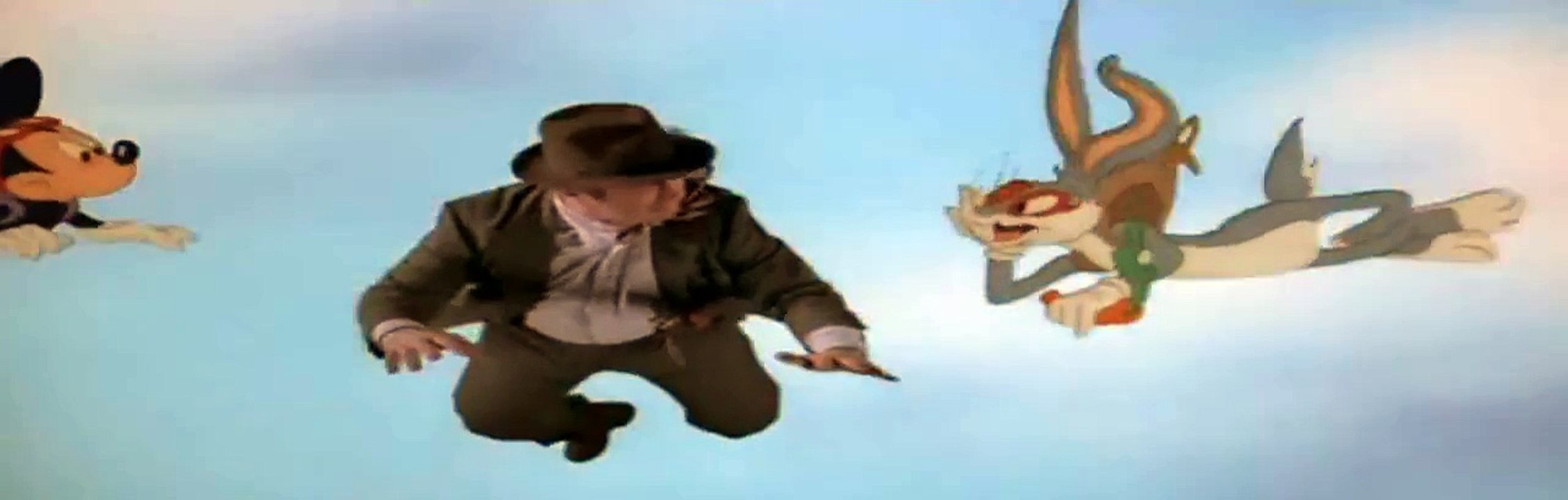 Mickey Mouse and Bugs Bunny in the Same Scene