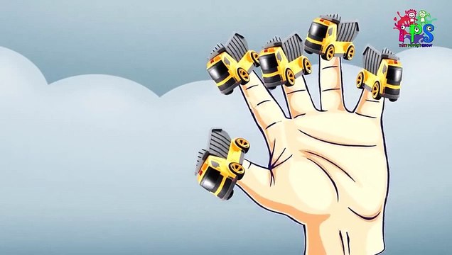 Monster Trucks Cartoon For Children | Finger Family Nursery Rhymes | Trucks Cartoon Toys f